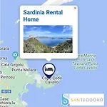 아파트 Punta Est - Trilo Erica Terrazza Panoramica 카파코다카발로