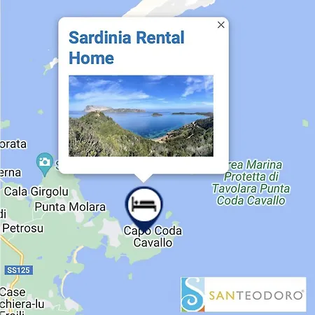 Apartment San Teodoro Punta Est Stupendo Trilocale Vista Mare Capo Coda Cavallo